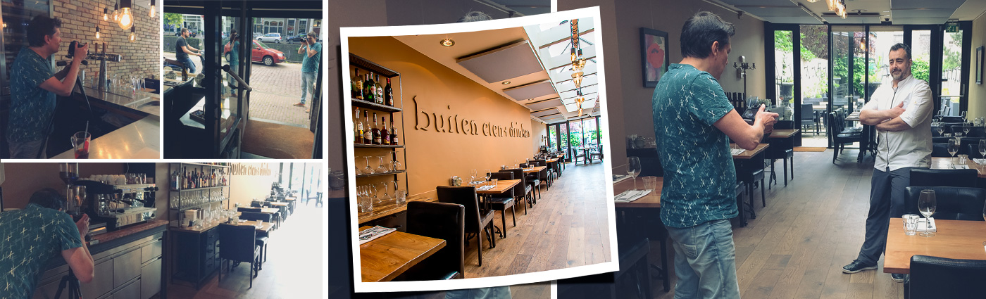 Binnen bij 'Buiten eten + drinken'